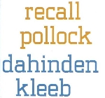 roland dahinden - hildegard kleeb - recall pollock roland dahinden - hildegard kleeb - recall pollock