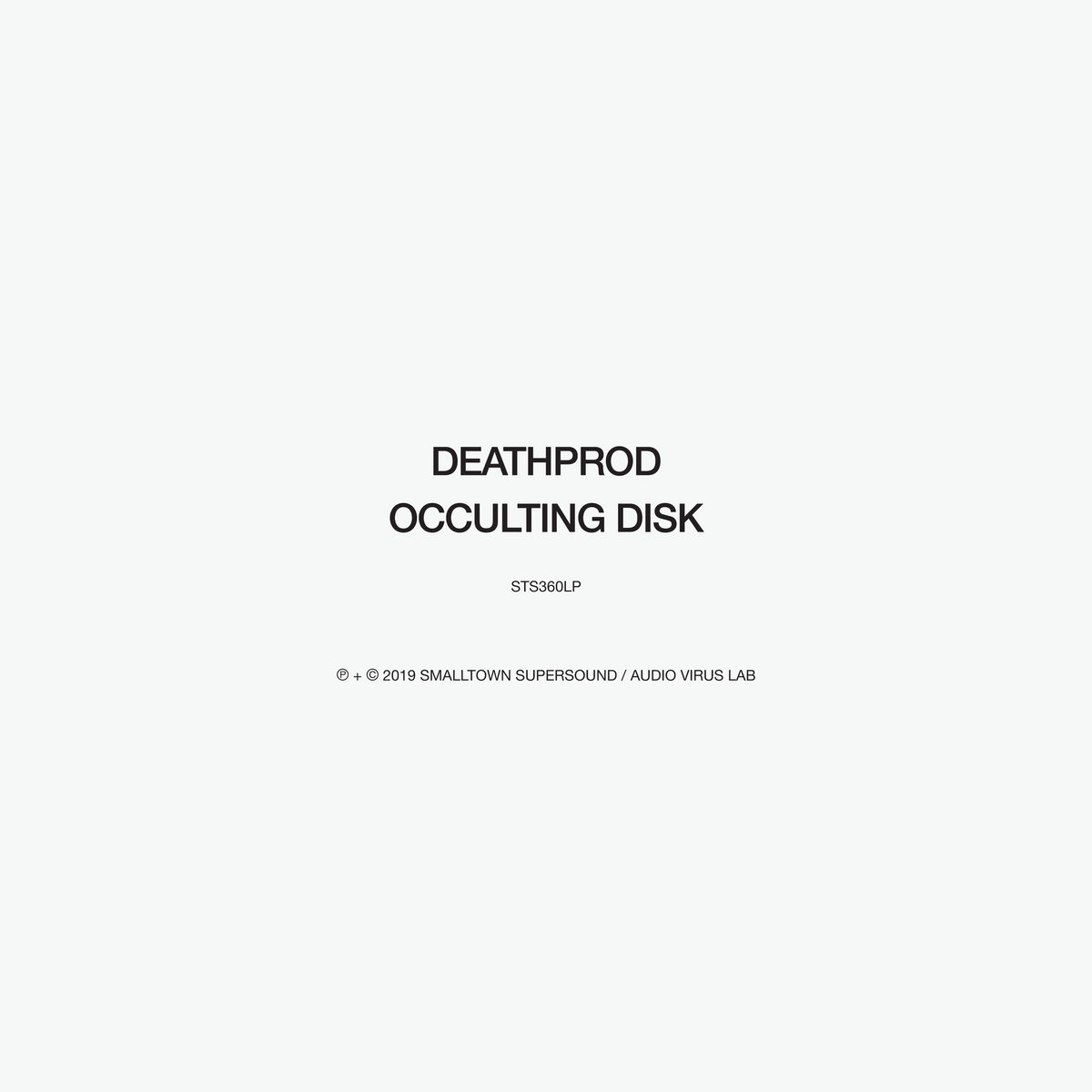 deathprod - occulting disk deathprod - occulting disk