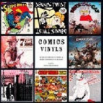 comics vinyls - 50 ans de complicité entre la bande dessinée et la musique comics vinyls - 50 ans de complicité entre la bande dessinée et la musique