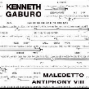 kenneth gaburo - maledetto antiphony VIII