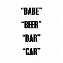 dual action - babe beer bar car
