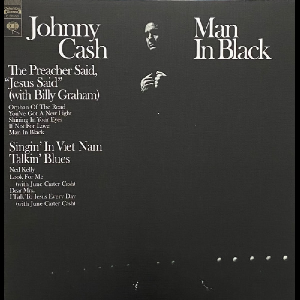 Johnny Cash – Man In Black (Crystal Clear Vinyl)
