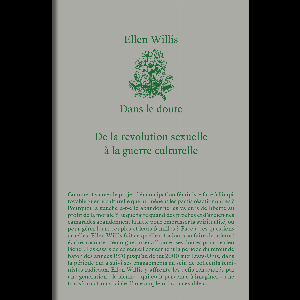 Ellen Willis (Préface De Fanny Quément) – Dans Le Doute