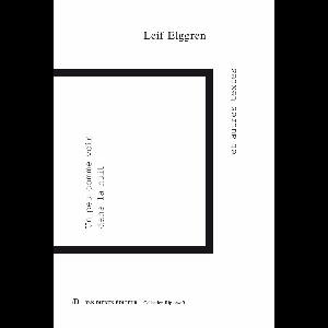 Leif Elggren – Un Peu Comme Voir Dans La Nuit