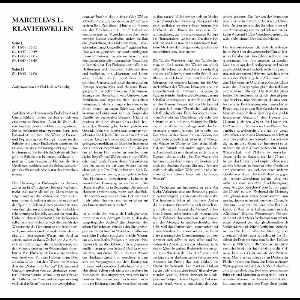 Marcellvs L. – Klavierwellen