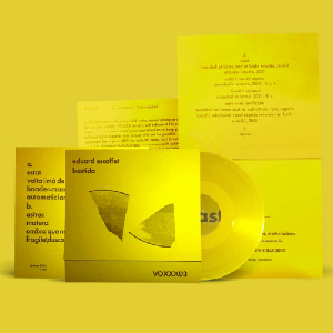 Eduard Escoffet – Bastida (Yellow Vinyl)