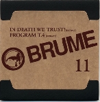 brume - #11 - in death we trust ! / program t.4 brume - #11 - in death we trust ! / program t.4