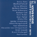 globe unity orchestra & guests - baden-baden '75 globe unity orchestra & guests - baden-baden '75