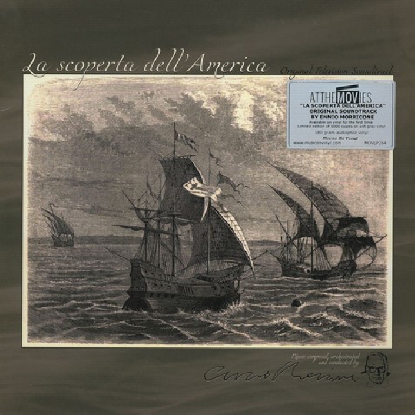 ennio morricone - la scoperta dell`america (original television soundtrack) - ltd. ed. num. grey marbled vinyl 180g ennio morricone - la scoperta dell`america (original television soundtrack) - ltd. ed. num. grey marbled vinyl 180g