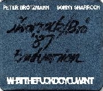 peter brötzmann - sonny sharrock - whatthefuckdoyouwant peter brötzmann - sonny sharrock - whatthefuckdoyouwant